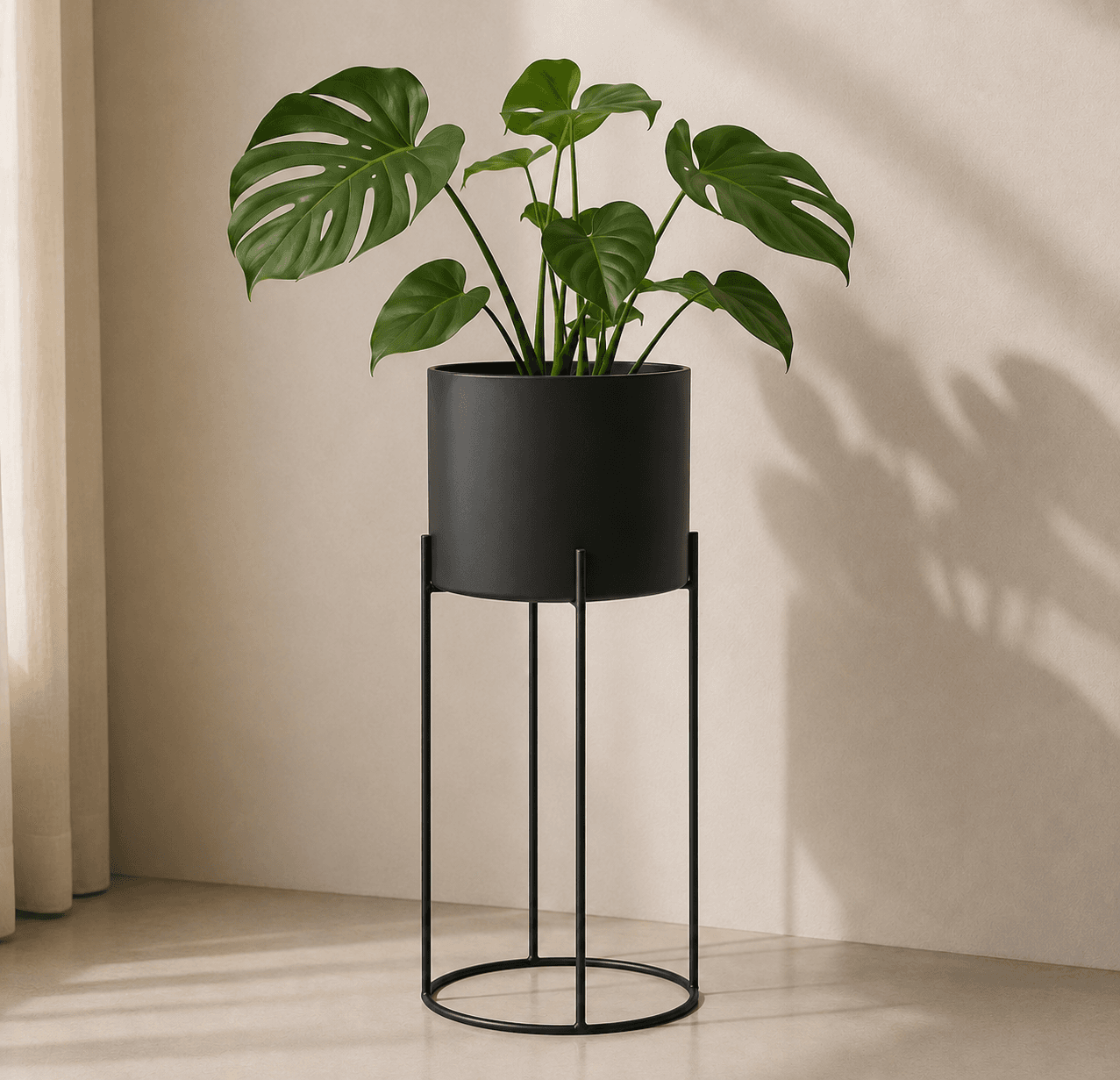 Maceta Nube Negro